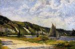 The cliffs of Le-Bouille 1884